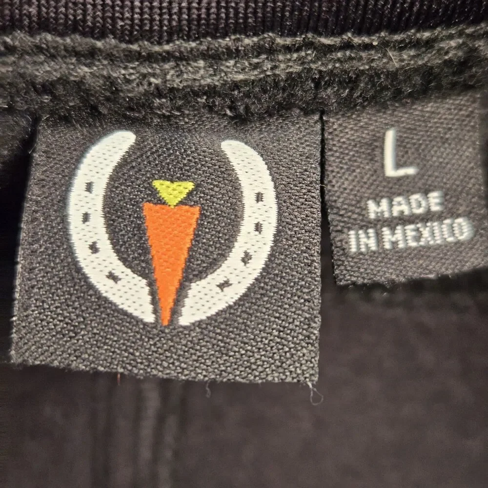 Kerrits Pants Women's Size Large Black Pull On Stretch Horse Riding Equestrian - Picture 3 of 8